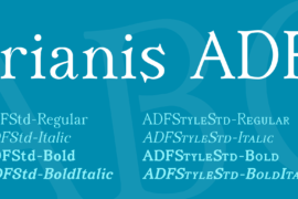 Irianis ADF Font Family