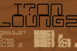 Iron Lounge Font Family