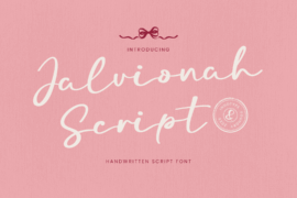 IT Jalvionah DEMO Font Family