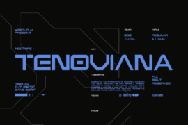 IT TENOVIANA DEMO Font Family