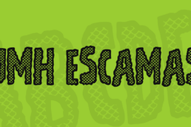 JMH Escamas Font Family