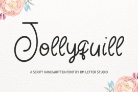 Jollyquill Font