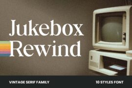 jukebox rewind Font Family