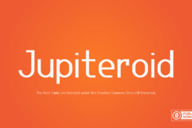 Jupiteroid Font Family