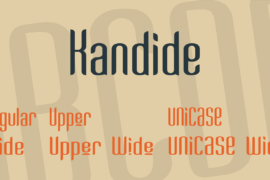 Kandide Font Family