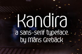 Kandira PERSONAL Font Family