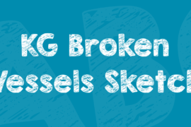 KG Broken Vessels Sketch Font