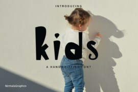 Kids – A Handwritten Fonts Font