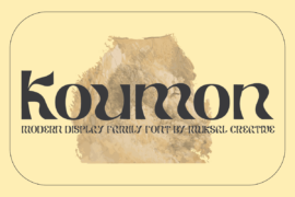 Koumon Font Family