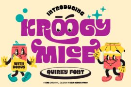 Kroogy Mice Font