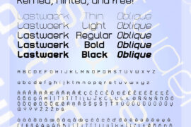 Lastwaerk Font Family
