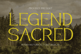 Legend Sacred Font Family