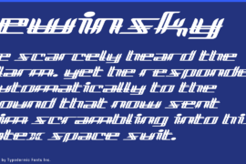 Lewinsky Font
