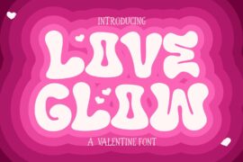 Love Glow Font