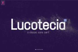Lucotecia Font Family