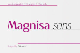 Magnisa Sans Font Family