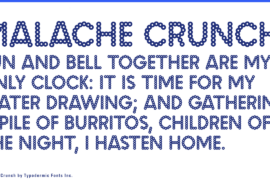 Malache Crunch Font