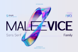 Malevice pro Font Family