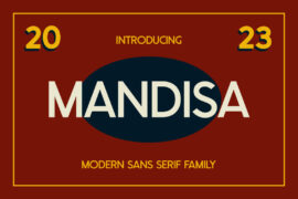 MANDISA Font Family