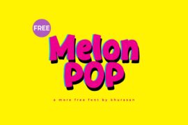 Melon Pop Font