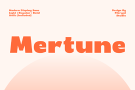 Mertune Font Family