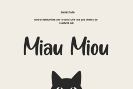 Miau Miou Font
