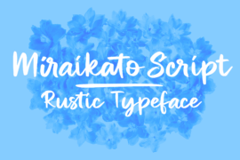 Miraikato Script PERSONAL USE Font Family