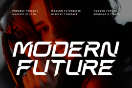Modern Future Font