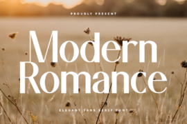 Modern Romance Font