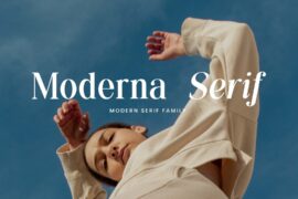 Moderna Serif Font Family