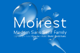 Moirest Font Family