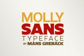 Molly Sans PERSONAL Font Family