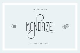 Mondaze Font