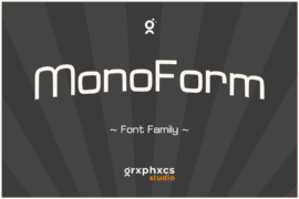 Monoform Font Family