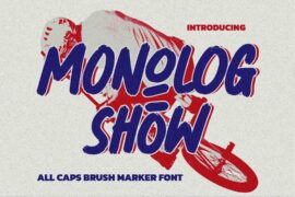 Monolog Show Font
