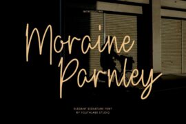 Moraine Parnley Font