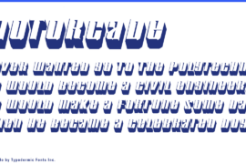 Motorcade Font