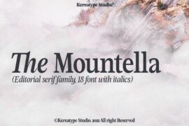 Mountella Trial Font Family