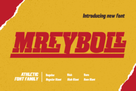 MREYBOLL Font Family