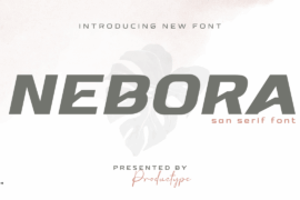 NEBORA Font Family