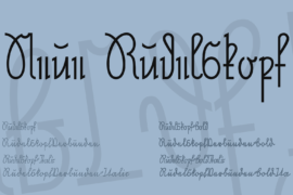 Neue Rudelskopf Font Family