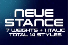 Neue Stance Font Family