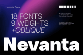 Nevanta Font Family
