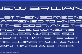 New Brilliant Font