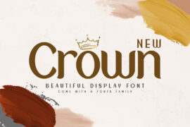 New Crown Font Family