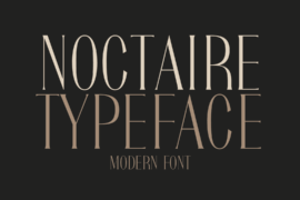 Noctaire Font Family