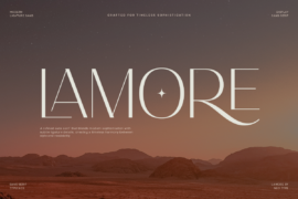 Nt Lamore Mini Edition Font