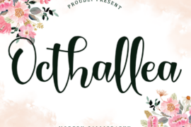 Octhallea – Personal Use Font