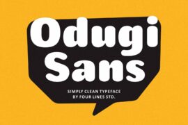Odugi Sans Font Family