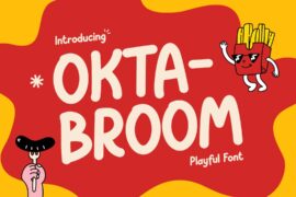 Oktabroom Font